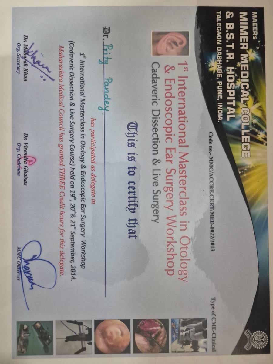 International Masterclass in Otology and Endoscopic Ear Surgery